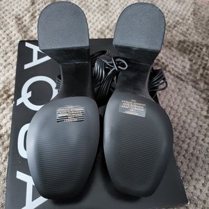 Black Aqua Shoes
